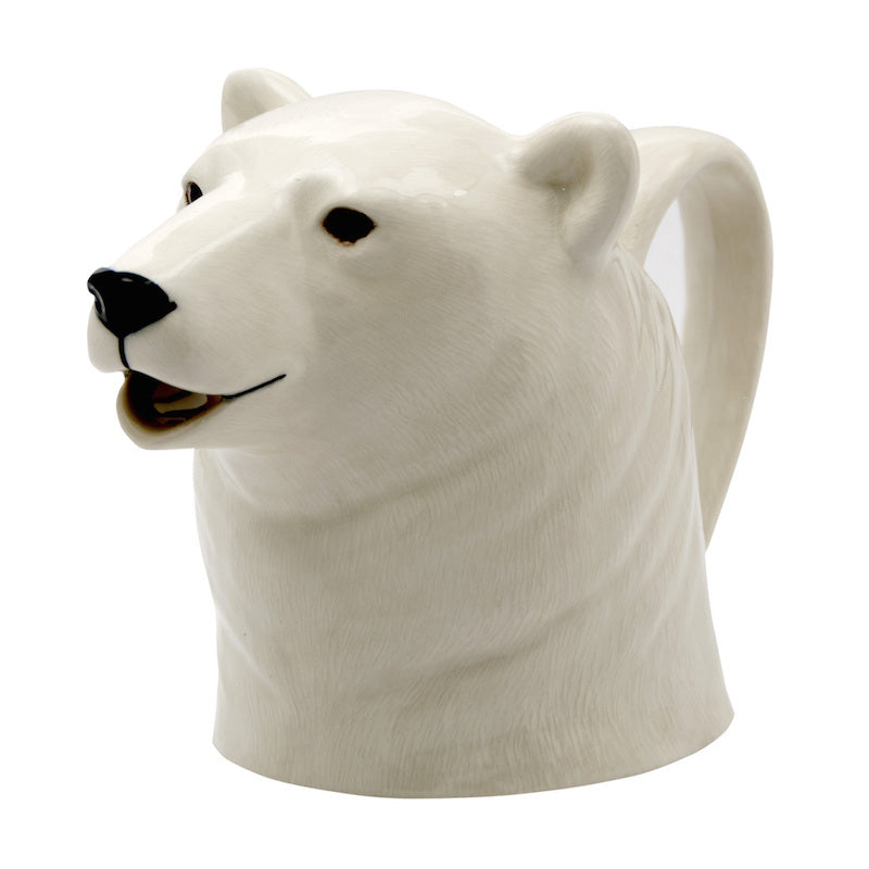 Quail Jug Large Polar Bear