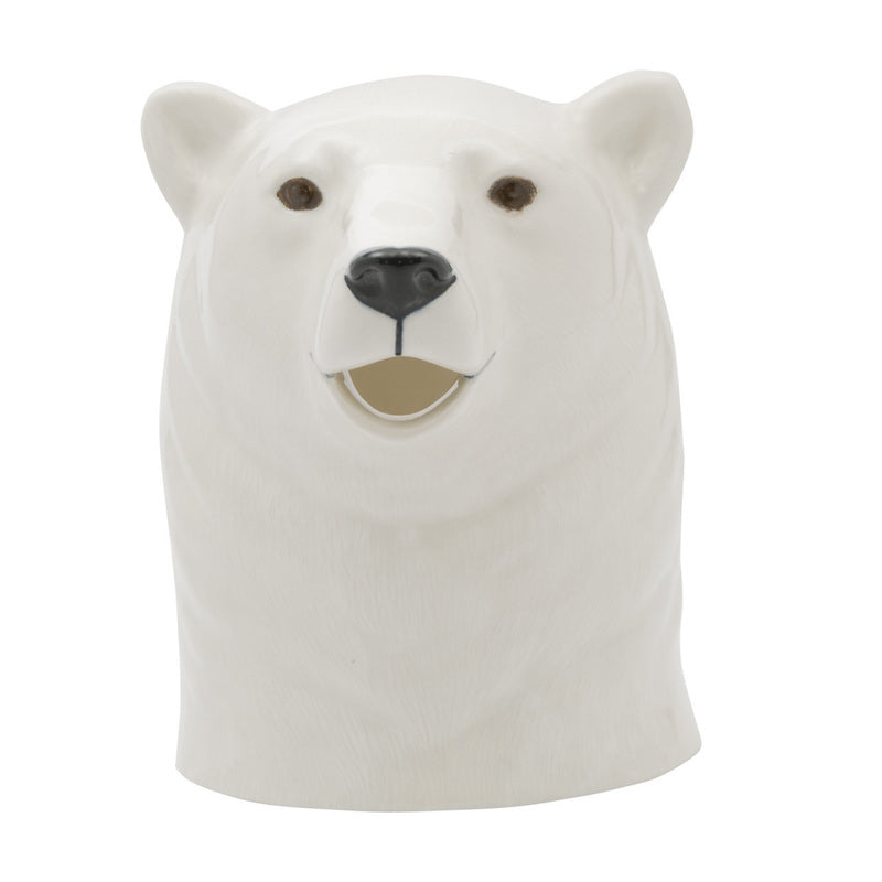 Quail Jug Large Polar Bear