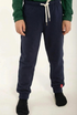 Lækre navyblå sweatpants i bomuld til børn