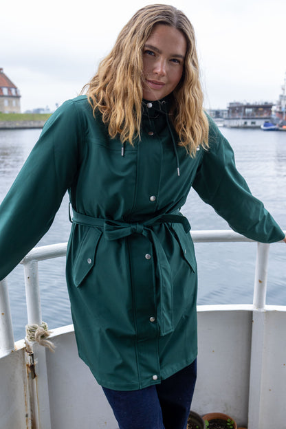 Danerainlover Raincoat Deep Forest