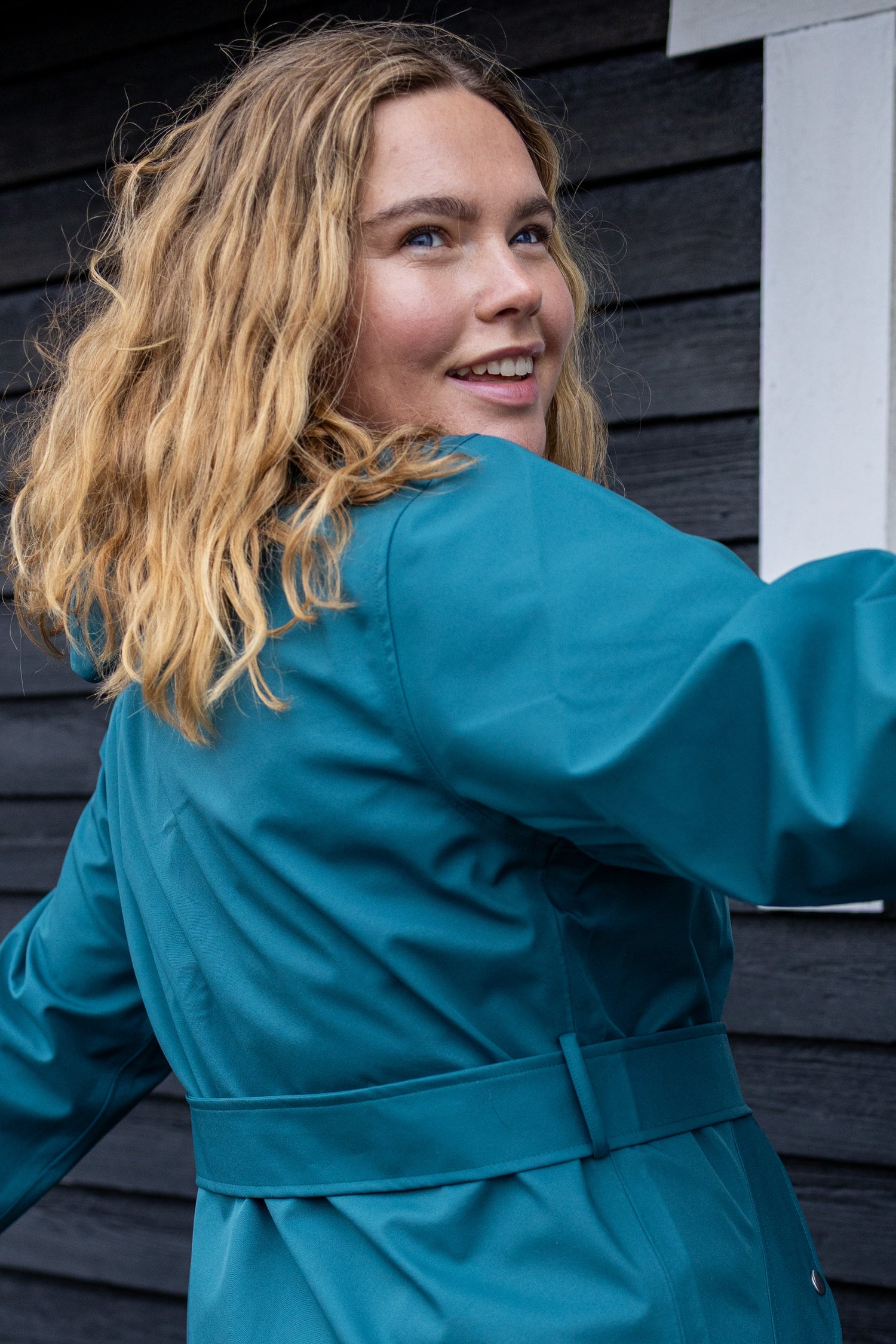 Danerainlover Raincoat Dark Slate