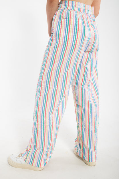Danenynne Searsucker Pants Multistripe