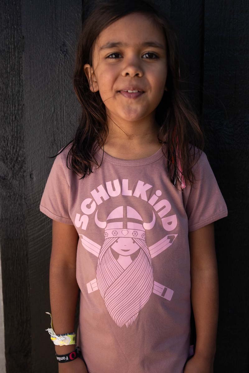 t-shirt til børn med viking 