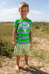 Danerainbow Ringer Waterblue/Bright Green THORBOLT