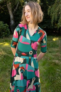 Danandersen Modal Dress Deep Forest SWANOSCOPE