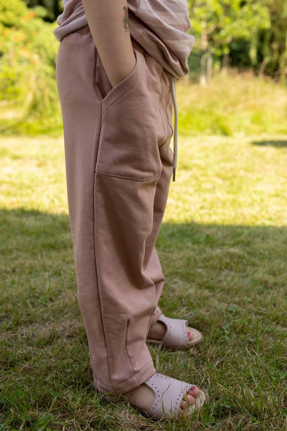 Daneballoon Pants Rose Beige