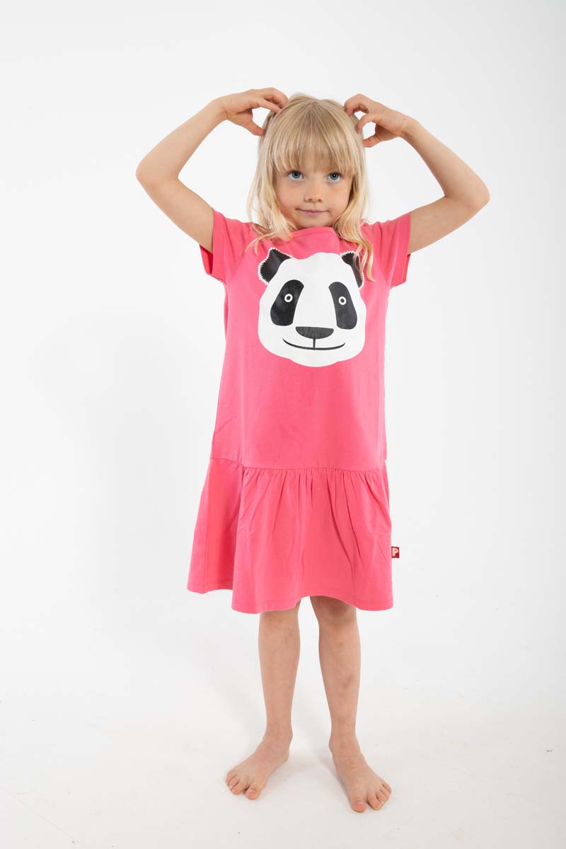 Dyrzanzi SS Dress Bright Pink PANDA