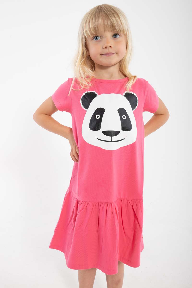 Dyrzanzi SS Dress Bright Pink PANDA