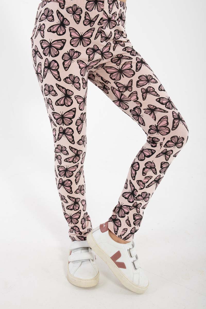 Dyrcheetah Leggings Light Rose FLUTTER