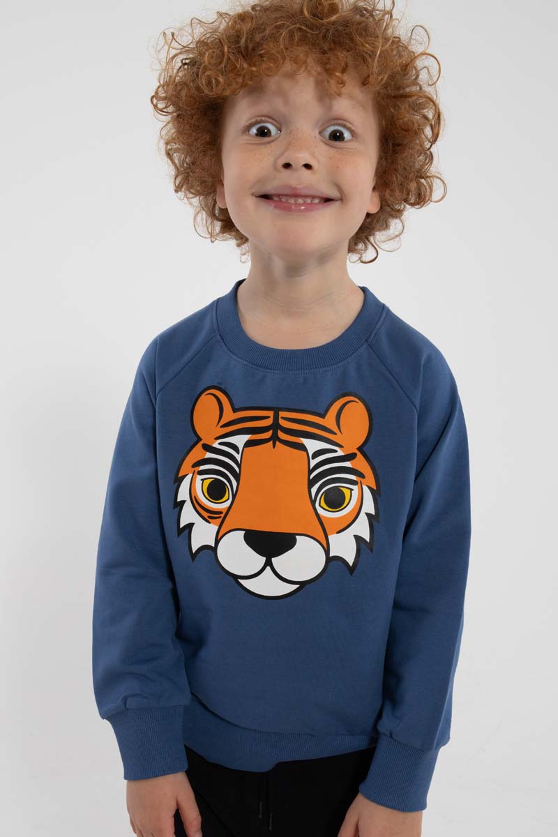 Sweater til Børn med Tiger