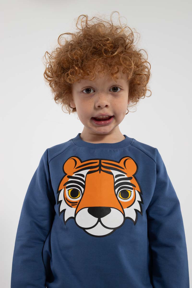 Sweater til Børn med Tiger