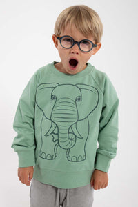 Dyrbellow Sweat Herb Green OUTLINE ELEFANT