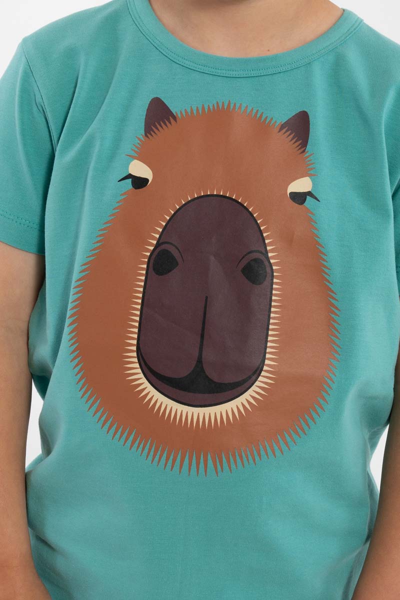 T-shirt børn med kapivar
