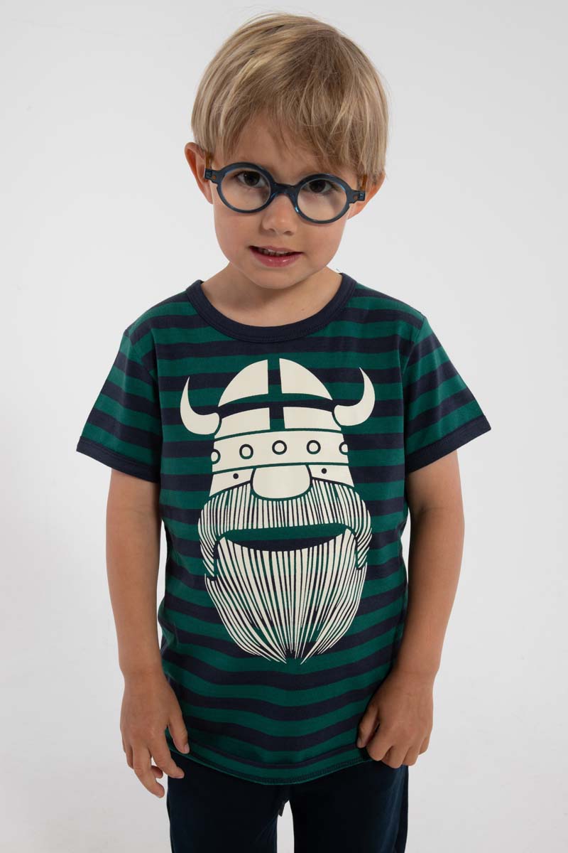 T-shirt til børn med viking