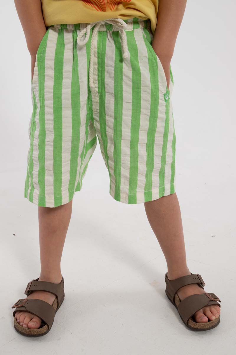 shorts til børn med striber 