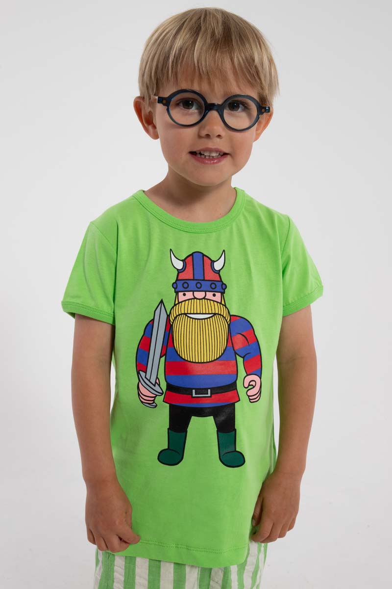 t-shirt med viking