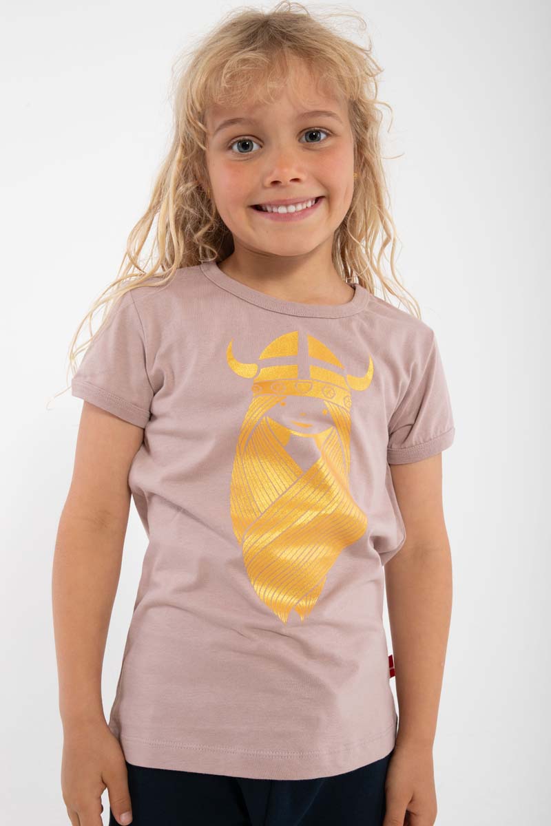 T-shirt til børn med viking