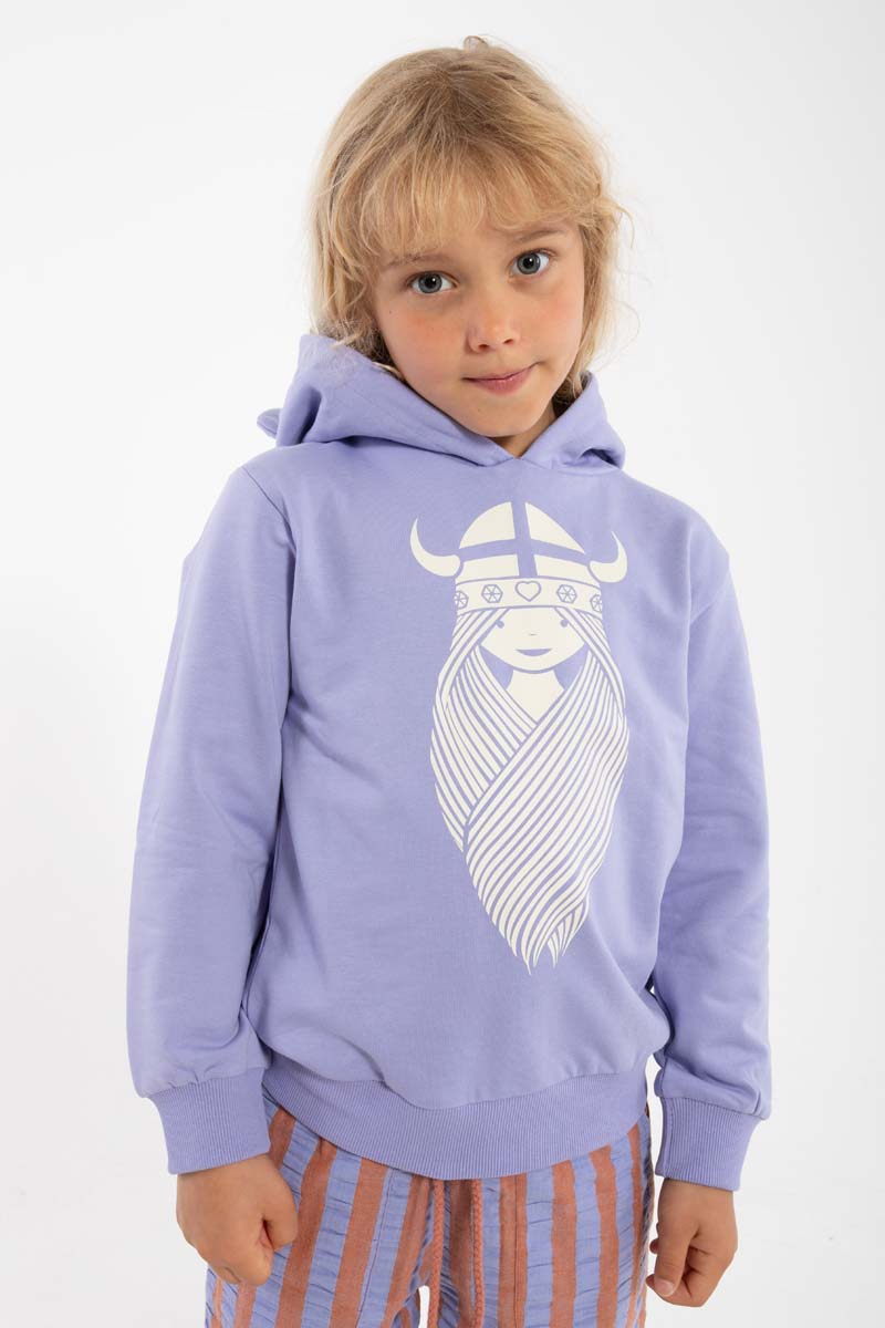 Danewarrior Hoodie Lilla FREJA