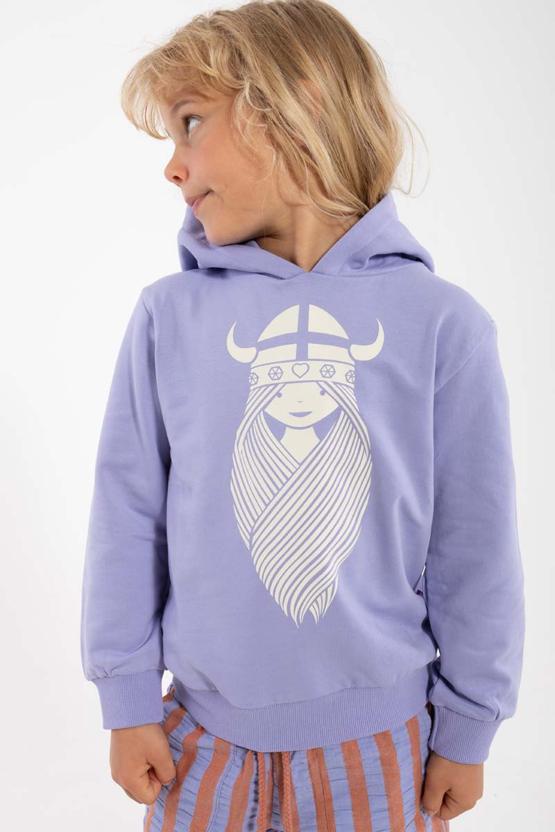 Danewarrior Hoodie Lilla FREJA