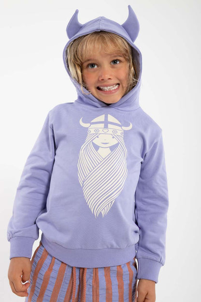 Danewarrior Hoodie Lilla FREJA