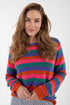 Stribet strik Sweater til dame