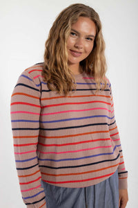 Danepearly Pearl Knit Sweater Dusky