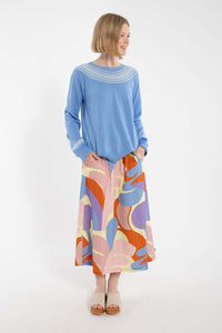 Danespresso Searsucker Skirt Pastel Yellow TROPS