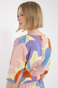 Danecremant Seersucker Shirt Pastel Yellow TROPS