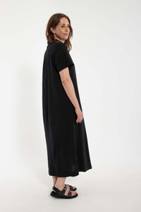 Danepippi SS Searsucker Dress Black