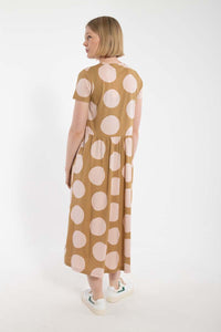 Danebasic Kroeyer Dress Beige DREAMYDOTS