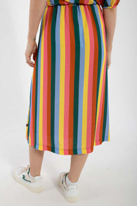 Danespresso Viscose Skirt Fruitful