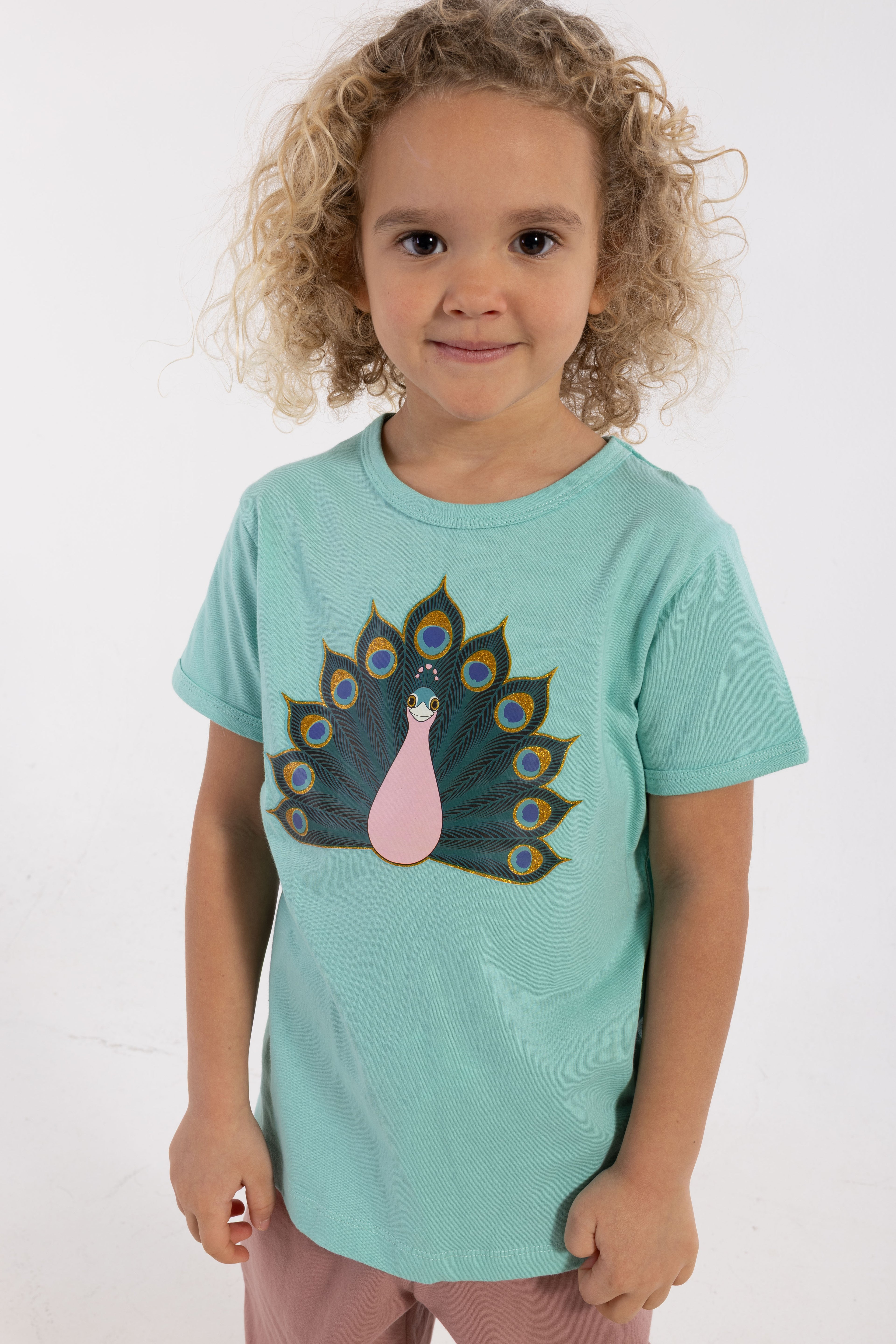 Dyrhide SS T Faded Mint PAAFUGL