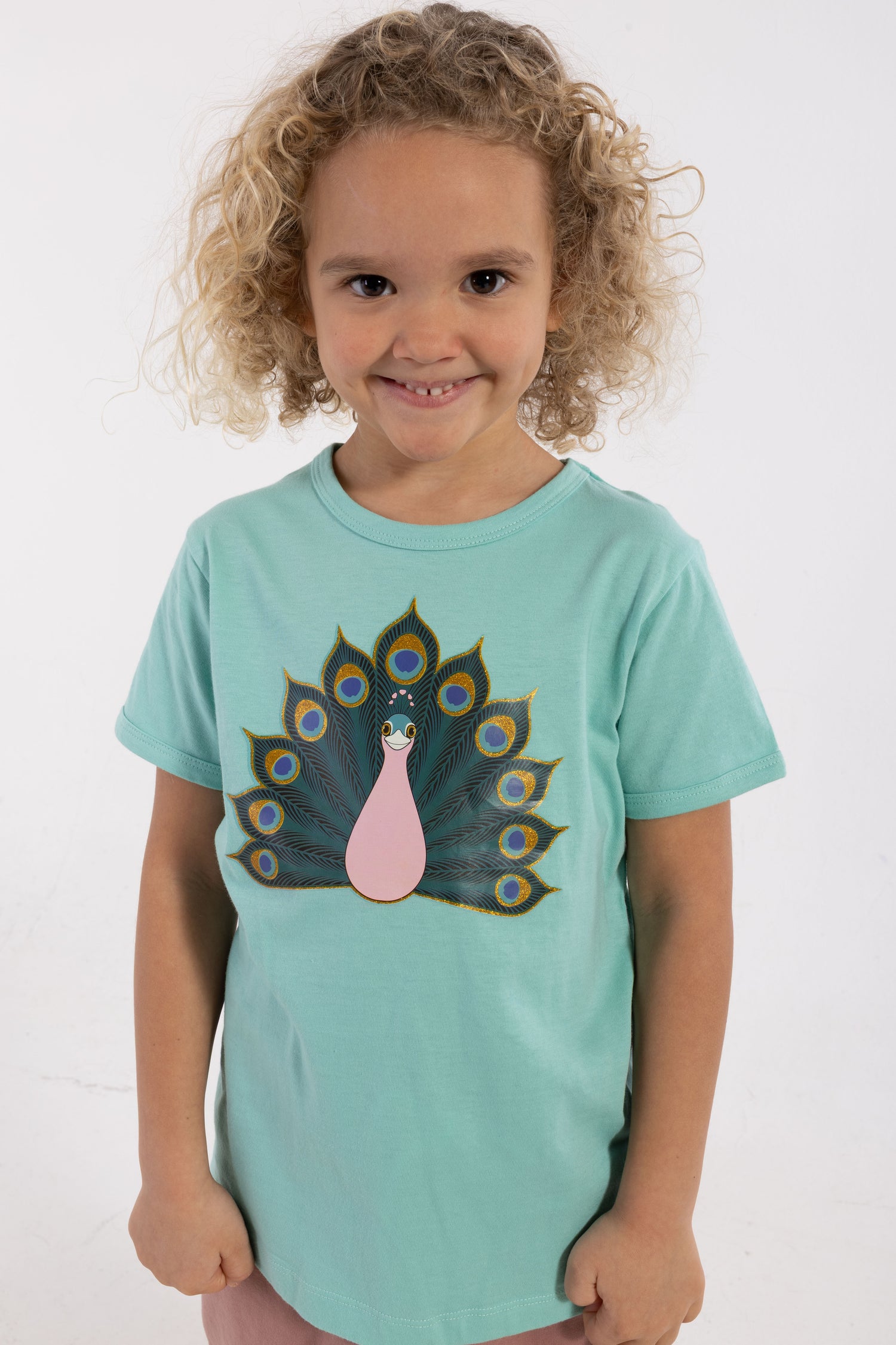 Dyrhide SS T Faded Mint PAAFUGL