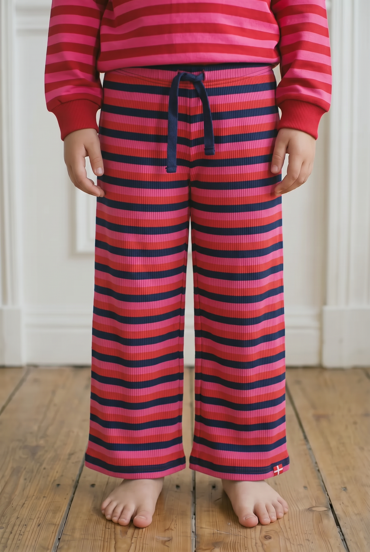 ESS - Danaeblemost Ribbing Pants Rosewood