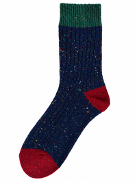 Pied Pied Nordic Warm Socks Multi Navy
