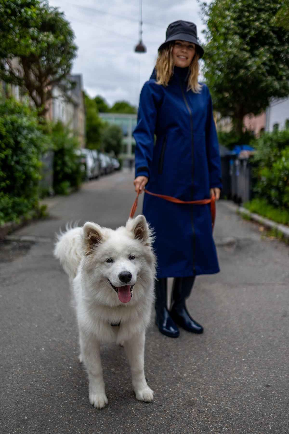 The Danedogwalker Raincoat Dk Navy