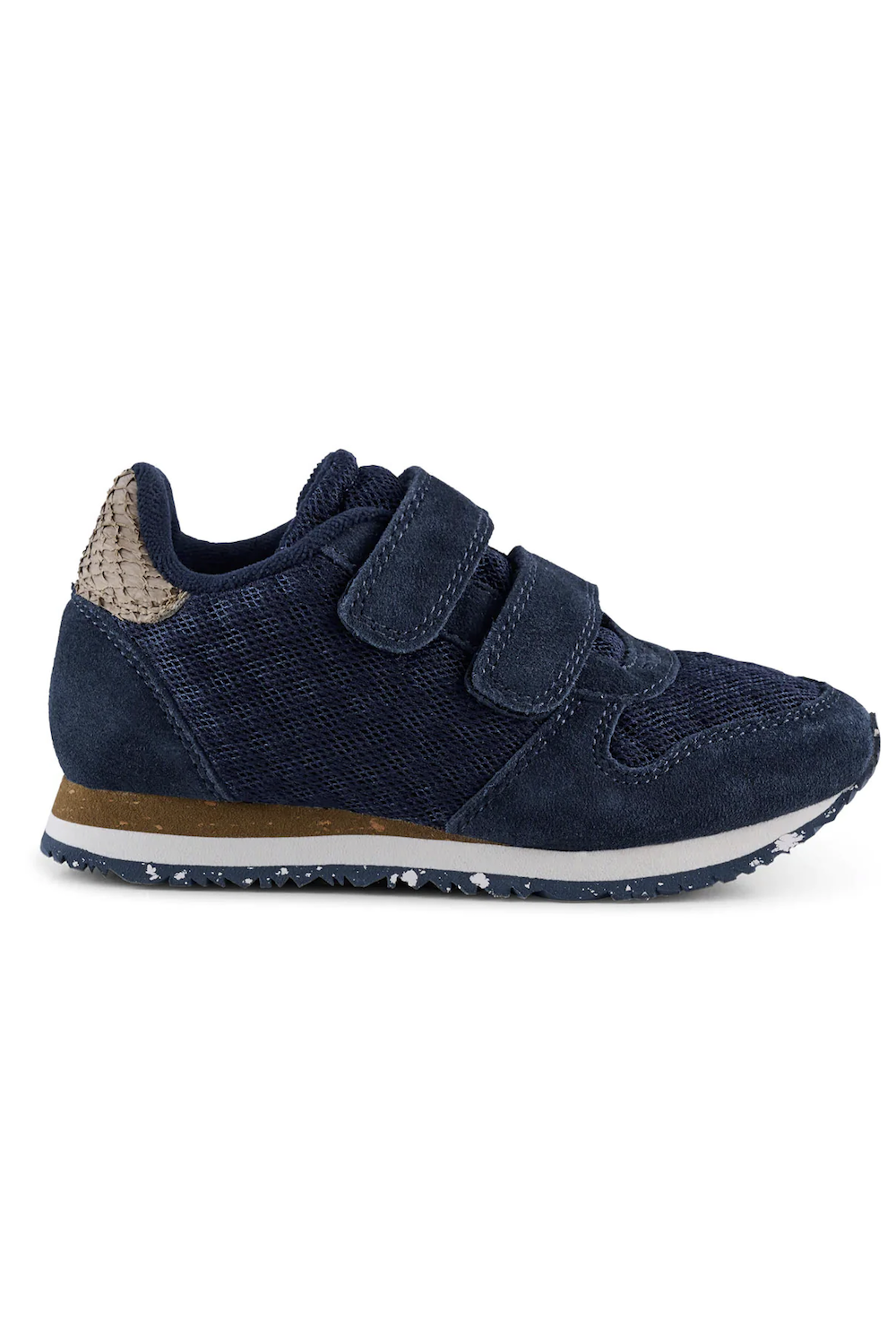 WODEN Ydun Suede Mesh Kids Navy