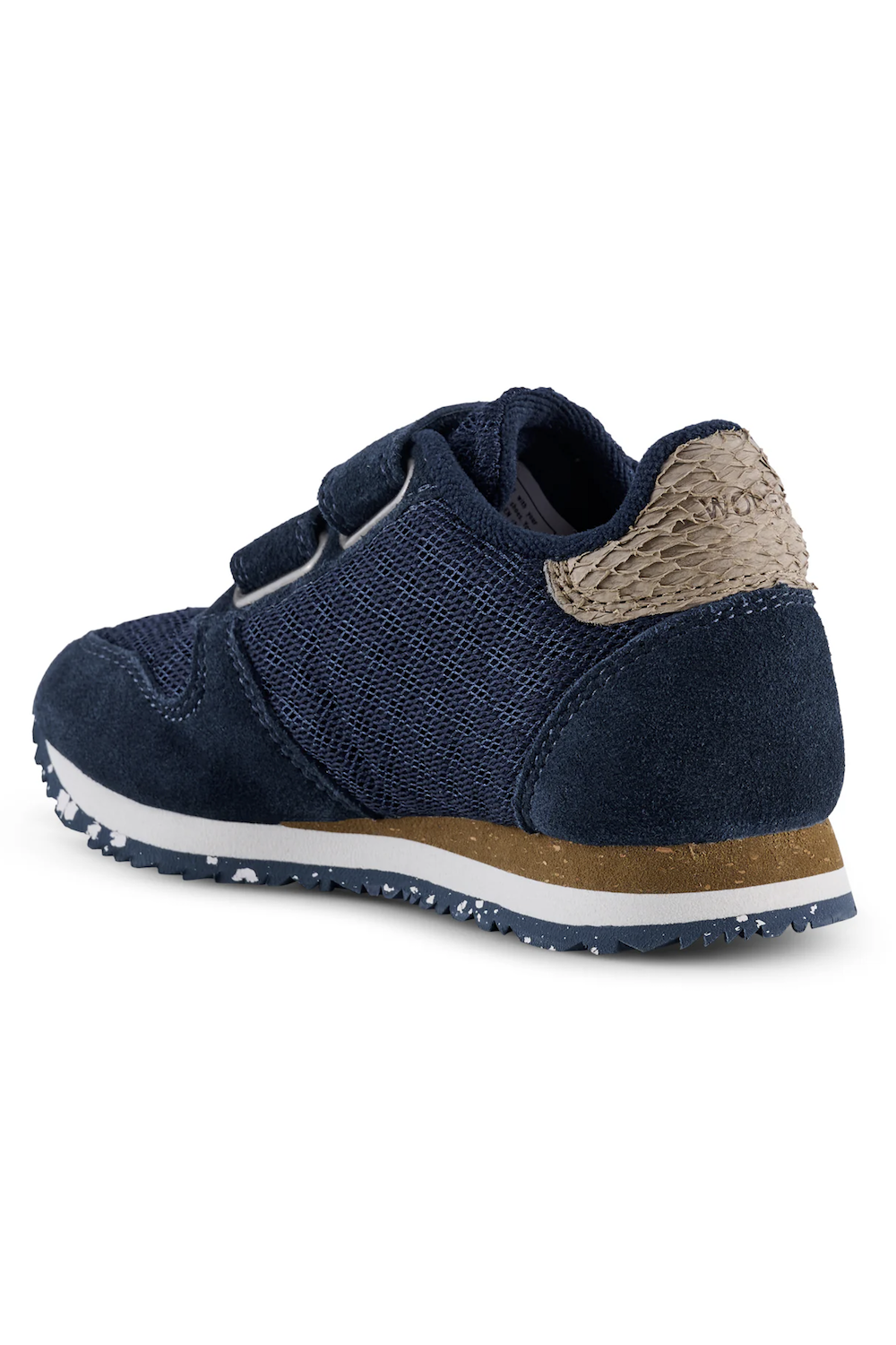 WODEN Ydun Suede Mesh Kids Navy