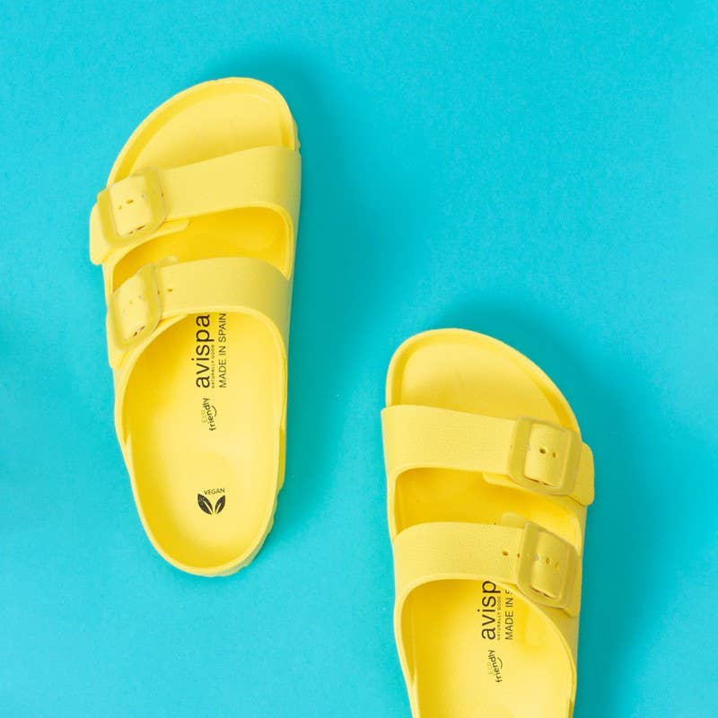 Avispas - Coachella EVA Sandal Lime Yellow