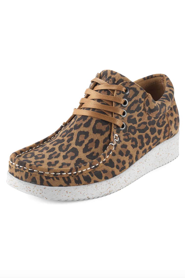 Nature Footwear Anna Suede Leopard