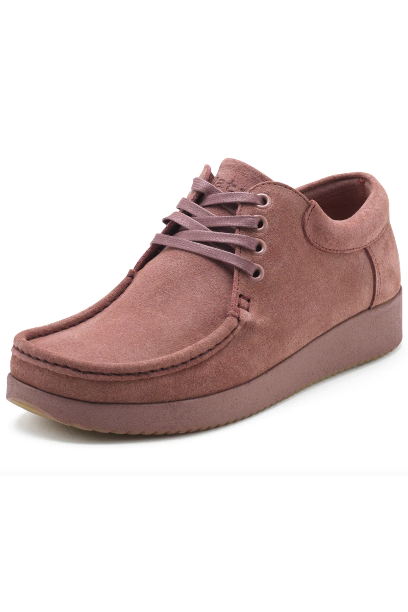 Nature Footwear Anna-Chrome free suede Old rose