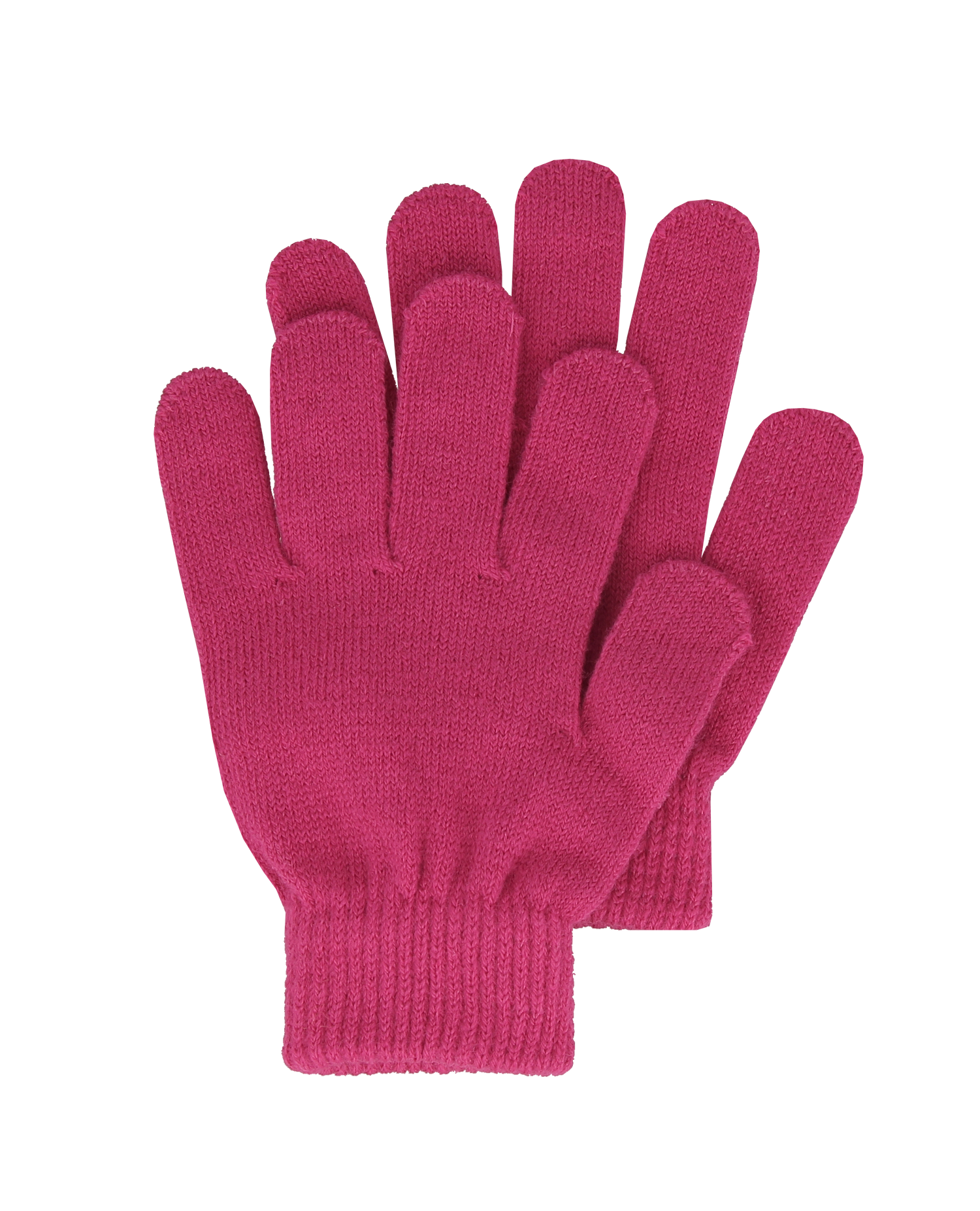 Søde vanter til børn i fuchsia