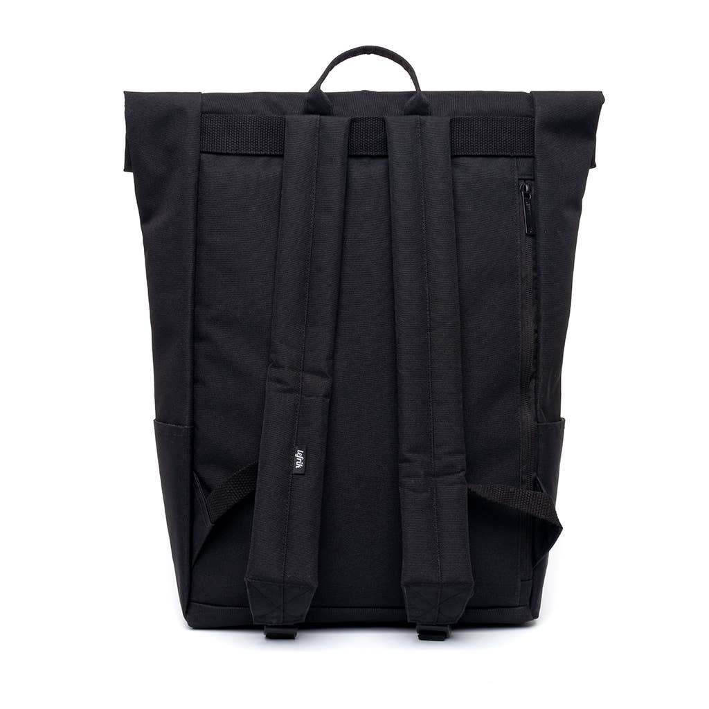 LEFRIK Roll Backpack Black