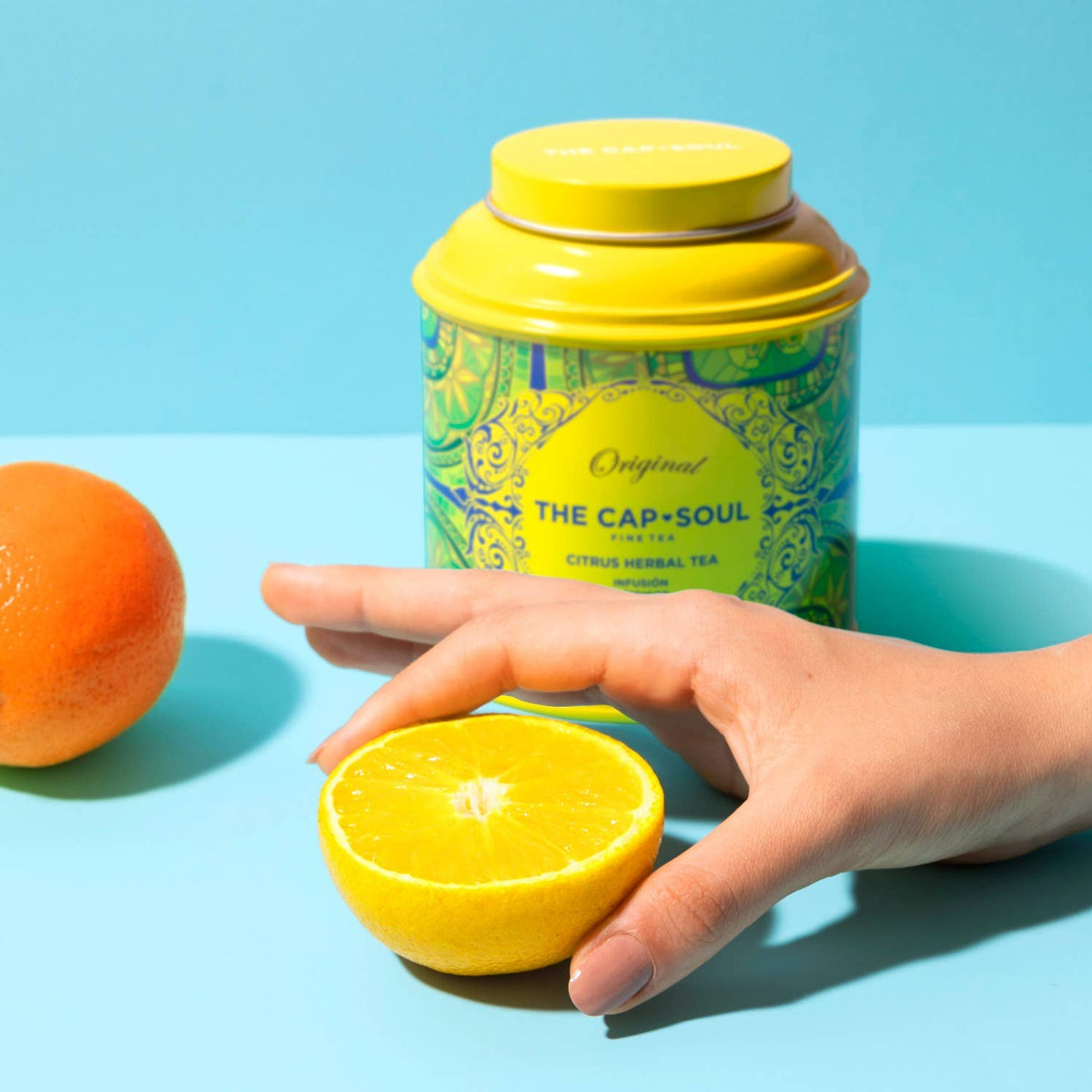 The Capsoul Citrus Infusion - Aufgussdose mit losen Blättern, 100 g