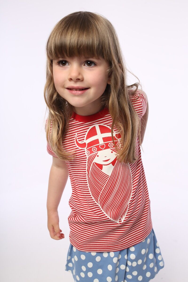 Børne t-shirt med viking
