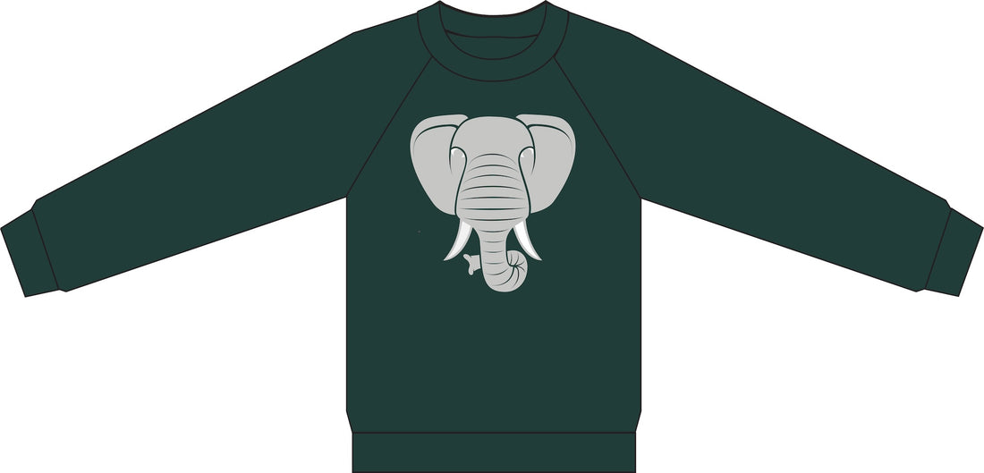 Dyrbellow Sweat Grey Duck ELEFANT