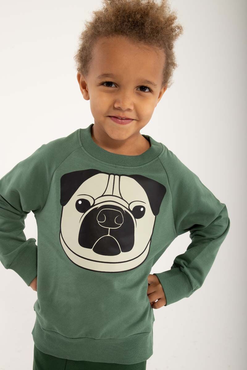 Sweater til Børn med Mops