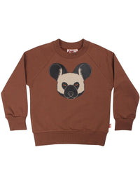 Dyrbellow Sweat Brown VILDHUND