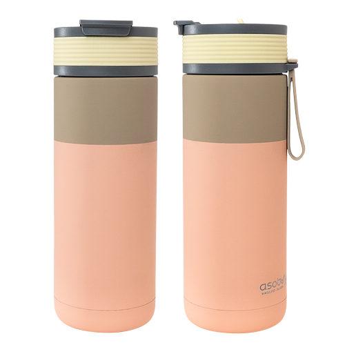 Asobu Aspen Travel Bottle Pastel Peach