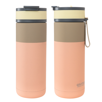 Asobu Aspen Travel Bottle Pastel Peach